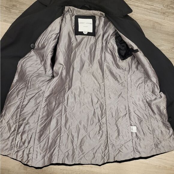 LARRY LEVINE TRENCH COAT - Picture 3 of 8